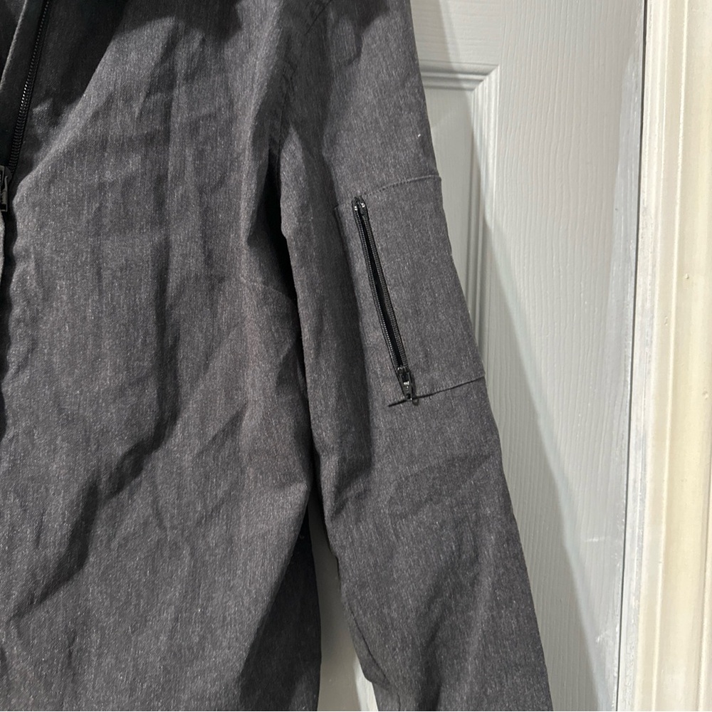 Express Charcoal Utility Jacket - image 3